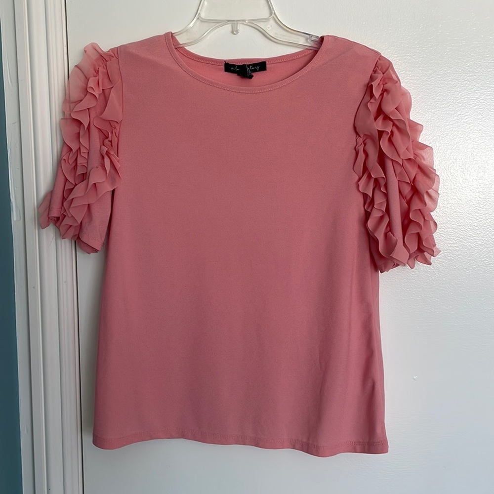 Beautiful, pink and unique blouse